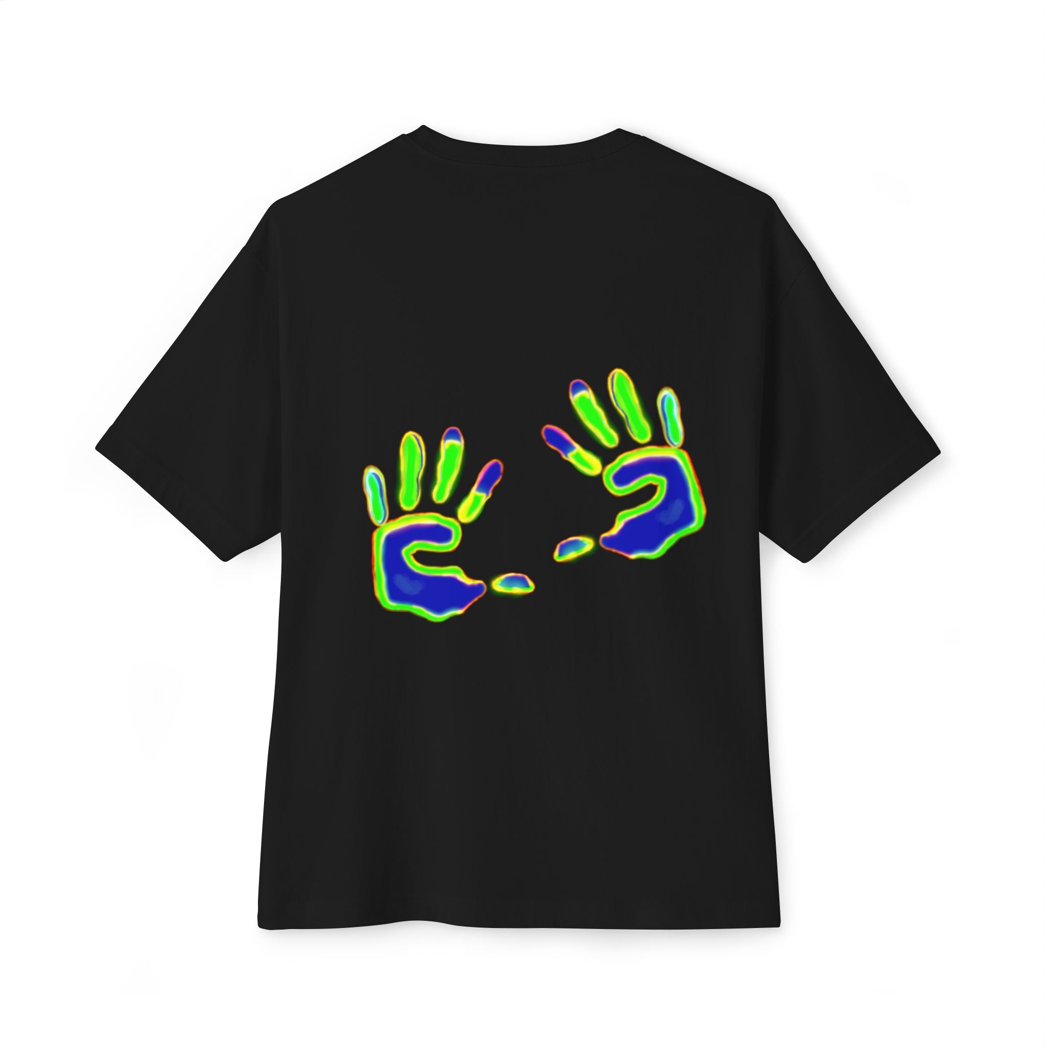 aura handprint tee
