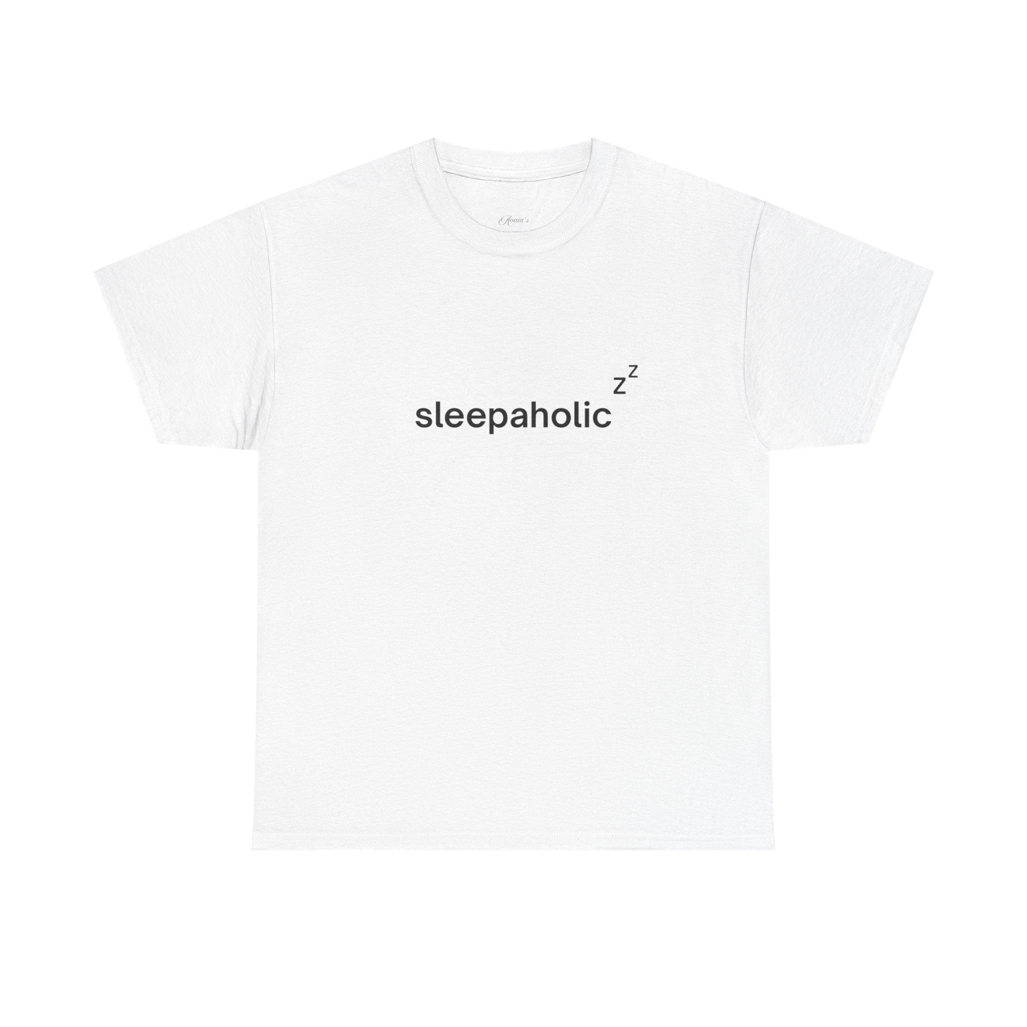 sleepaholic tee