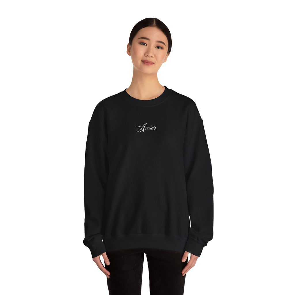 aura handprint sweater