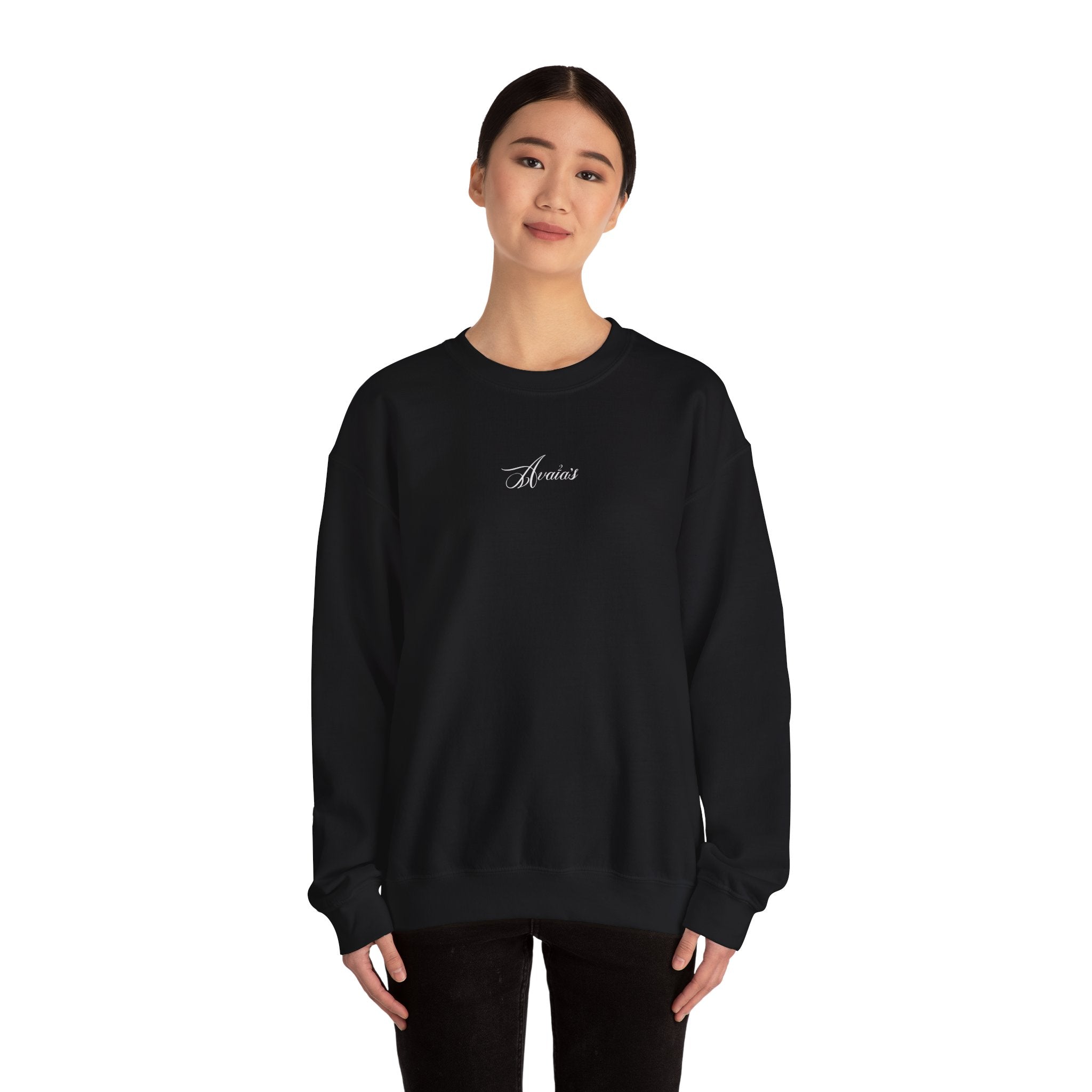 aura handprint sweater