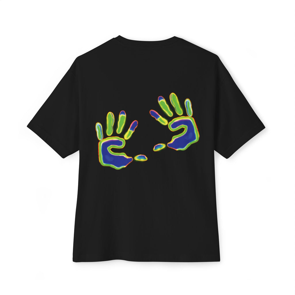 aura handprint tee