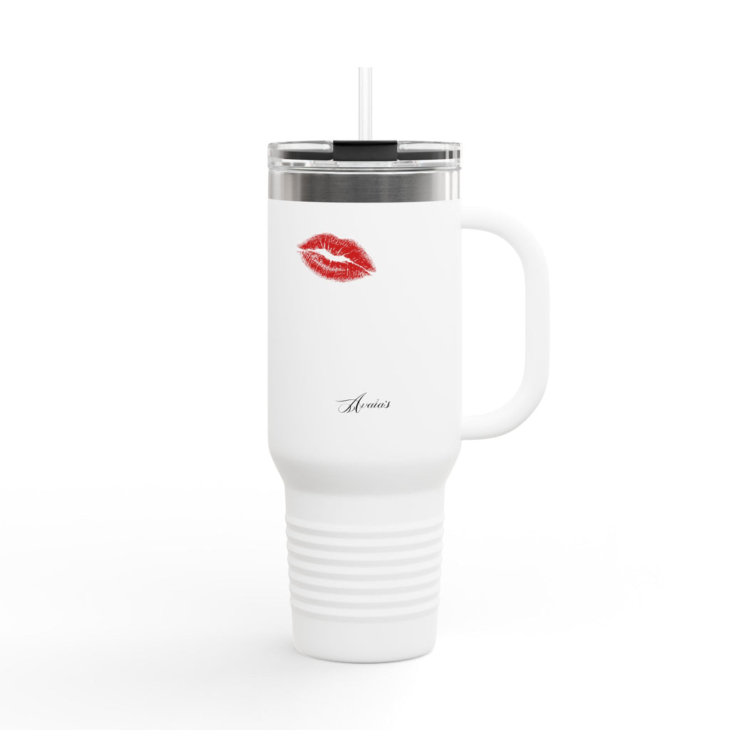 kiss mark travel mug