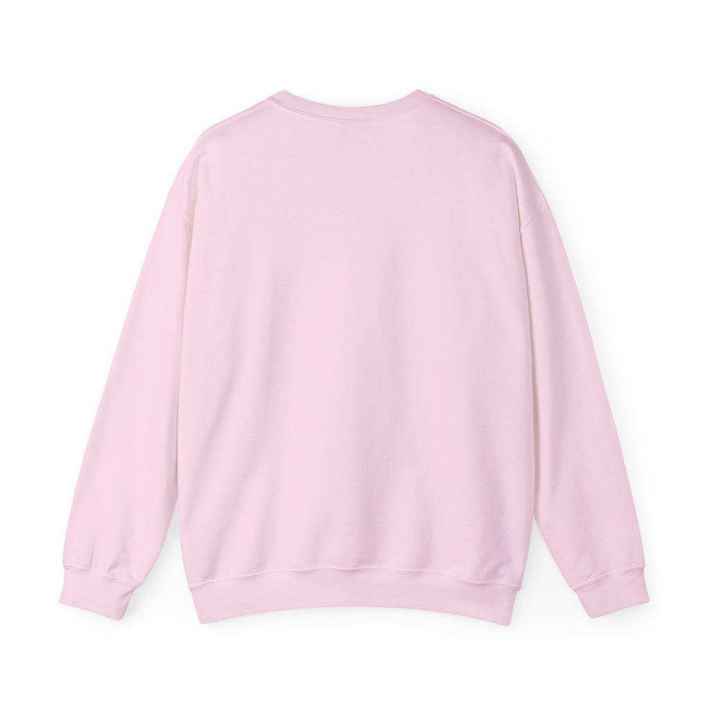 pink leopard crewneck sweater