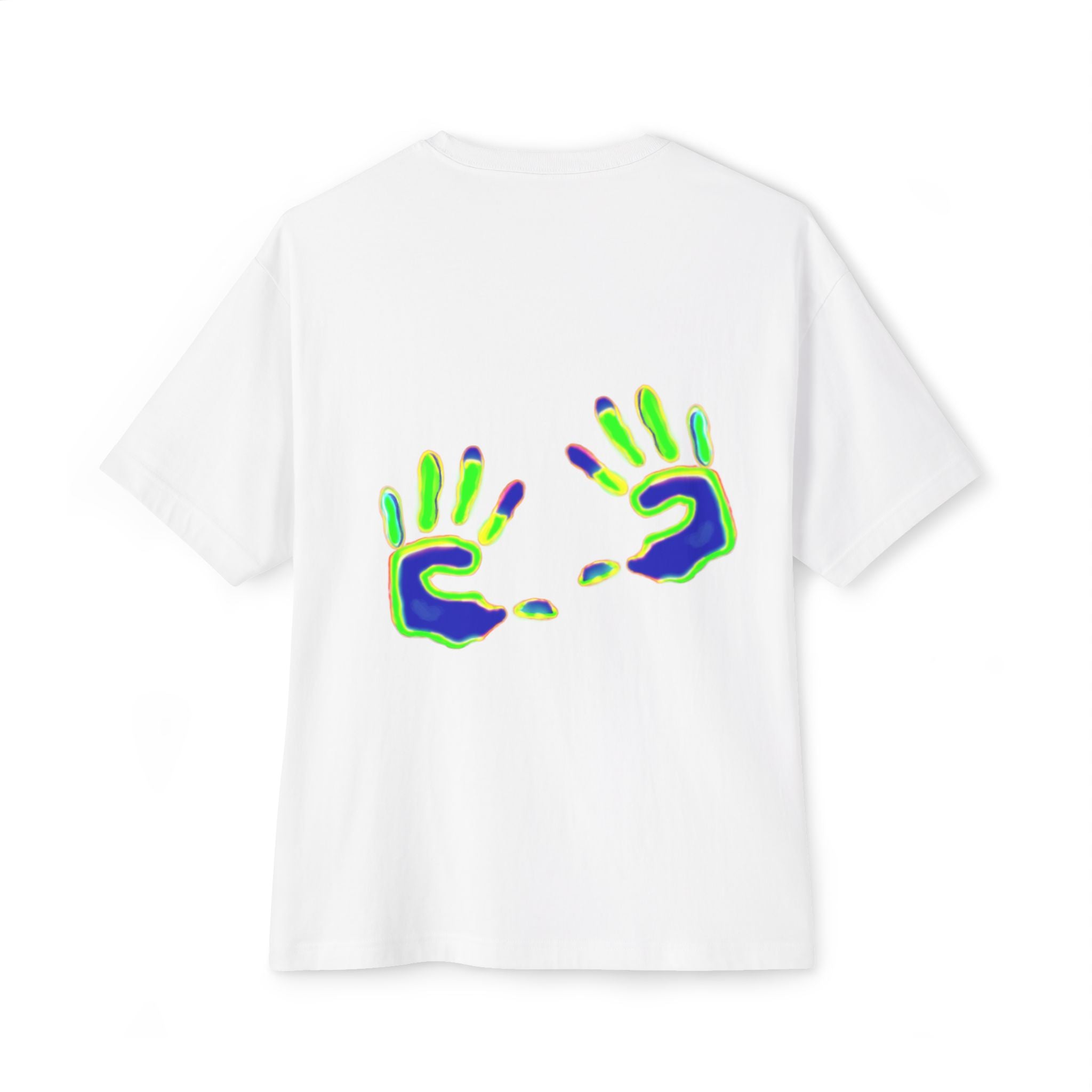 aura handprint tee