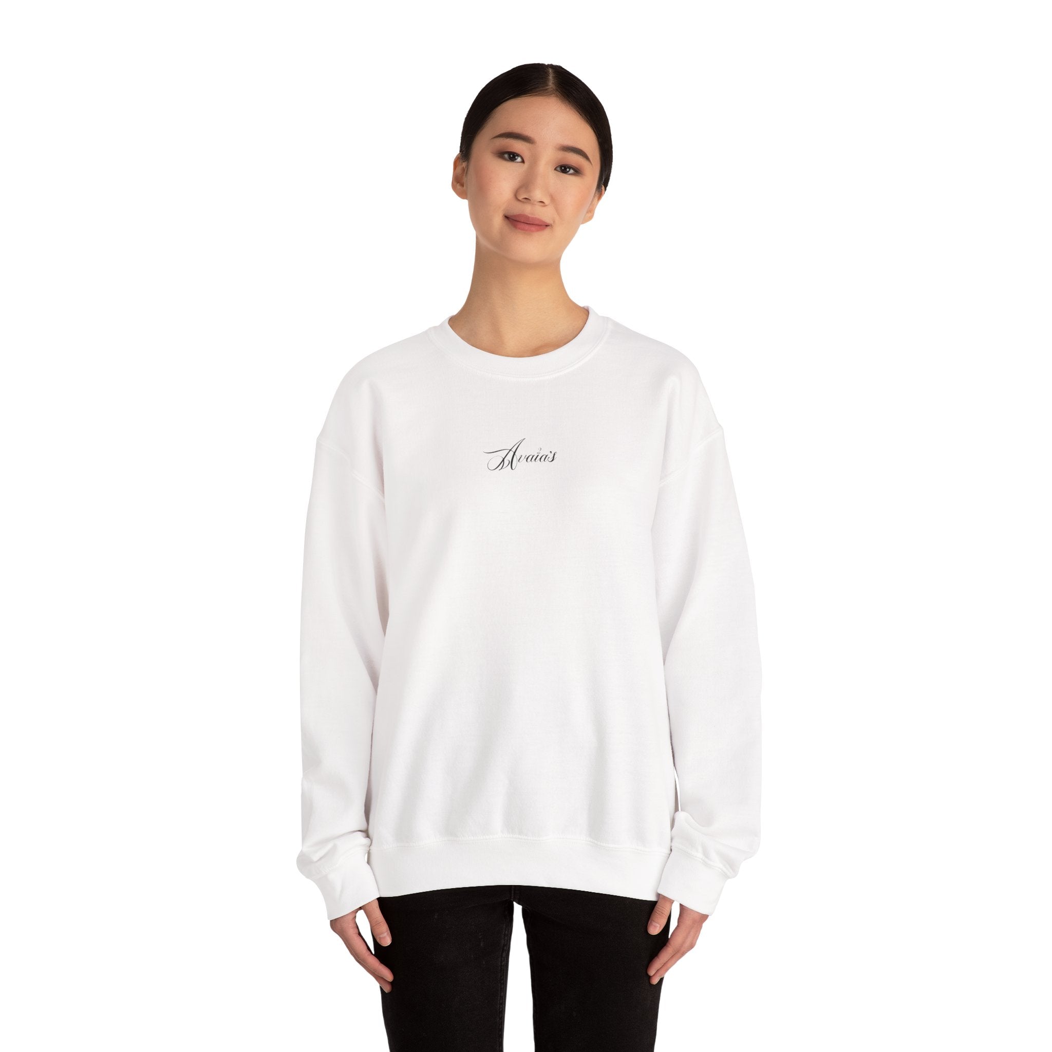 aura handprint sweater